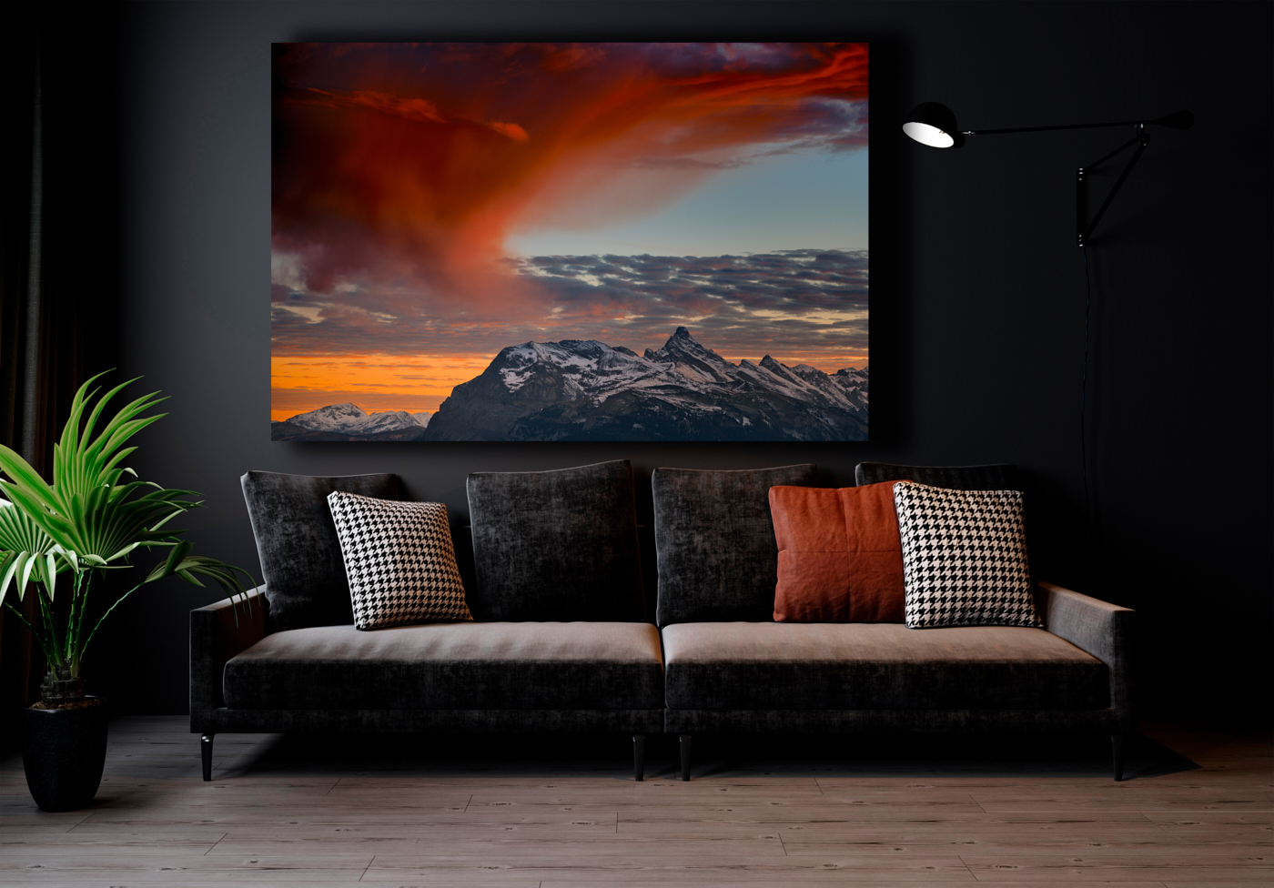 les-gets-sunset-twister-crazycloud-fine-art-prints-room