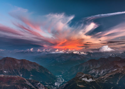 sunset-montblanc-courmayeur