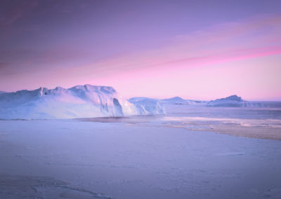 iceberg-greenland-sunset-pinktones