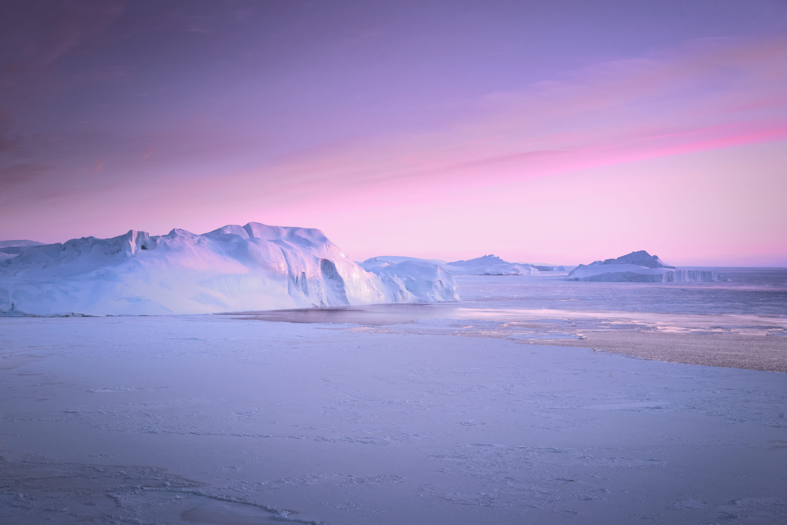 iceberg-Groenland-soleil-tones pastel
